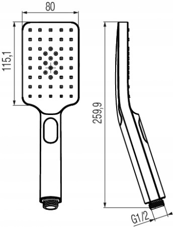VALVEX SŁUCHAWKA DALI BLACK 2445720 Kod producenta 2445720