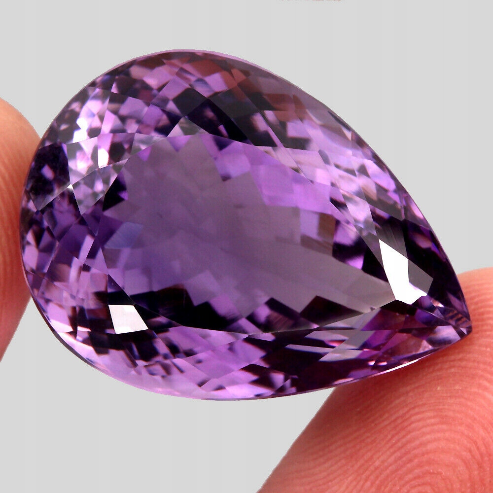 Ametyst přírodní kámen 65.06ct certifikát