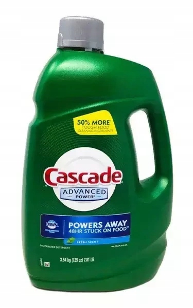 Levně Gel do Myček nádobí Účinný Cascade Advanced Power 3,54 kg