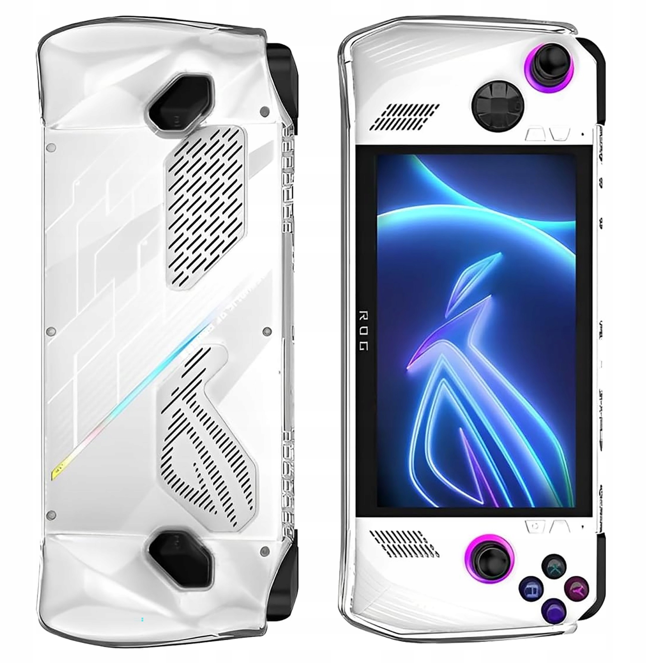 ETUI DO KONSOLI ASUS ROG ALLY CLEAR CASE OBUDOWA POKROWIEC SILIKONOWE