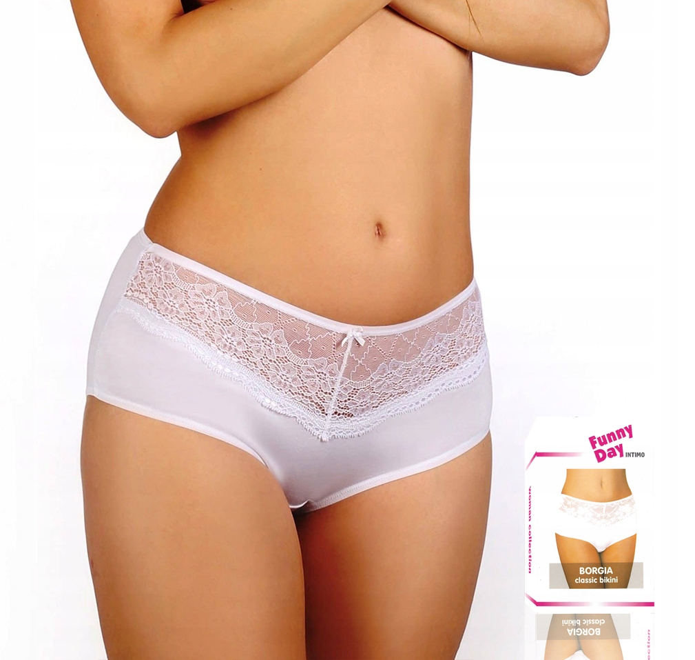 

mini bikini Borgia białe Funny Day L