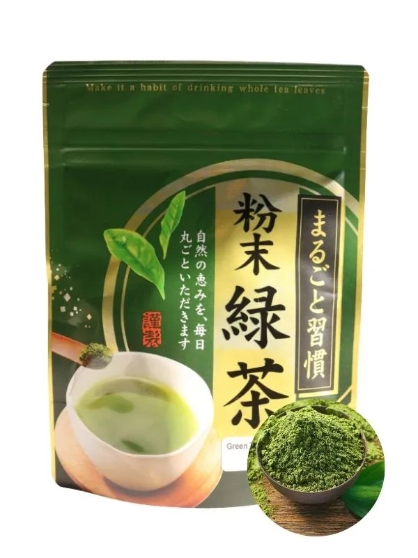 Matcha zelený čaj Ryoku-Cha tea máčí v prášku zelený 40 g