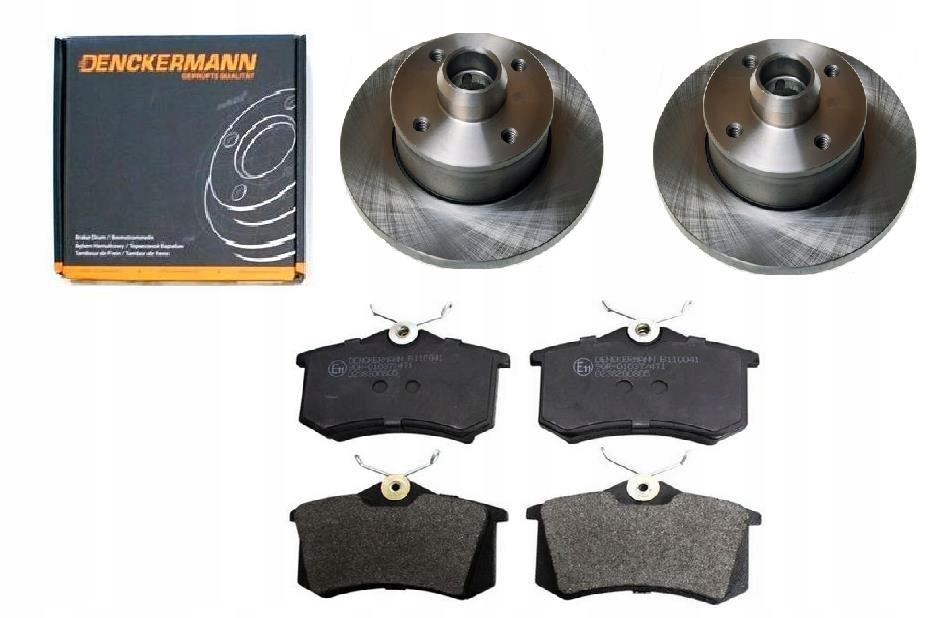 Kotouče Renault Megane II Kombi Zadní 270 mm