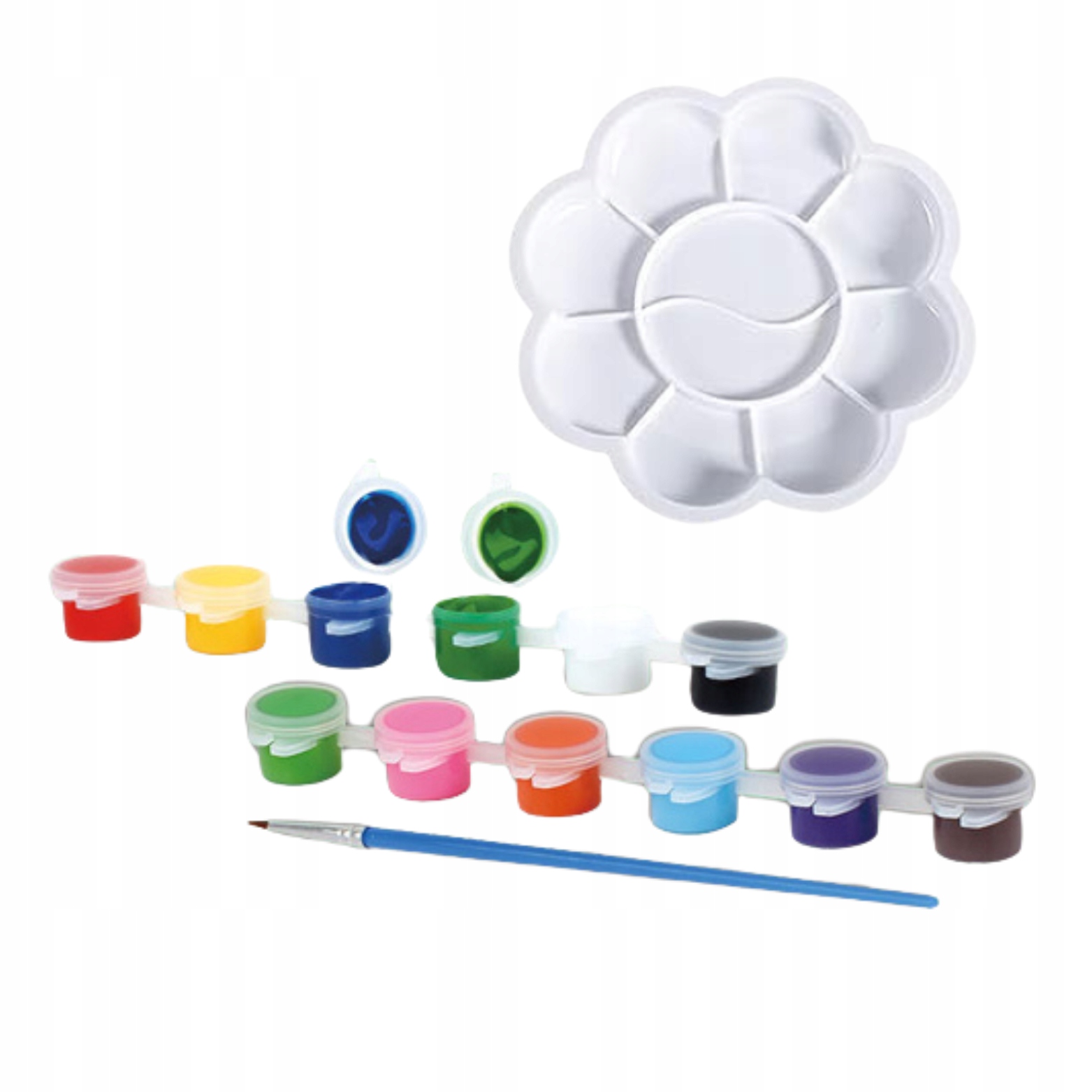 Figurki do malowania dla dzieci GIPSOWE figurka gipsowa ZESTAW farbki EAN (GTIN) 6920179530785