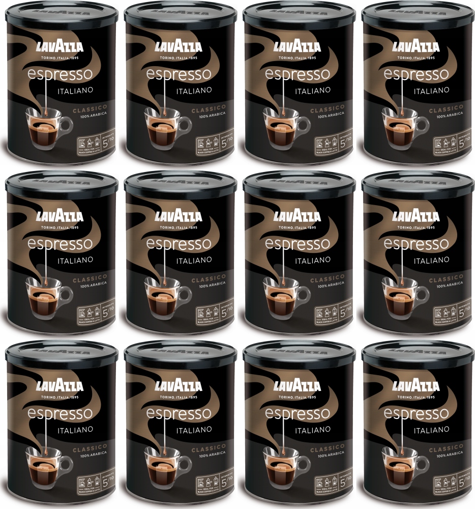 Kawa Lavazza Espresso Italiano puszka 250g x 12