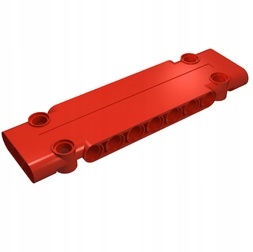 

Lego Technic 15458 panel 1x3x11 czerwony