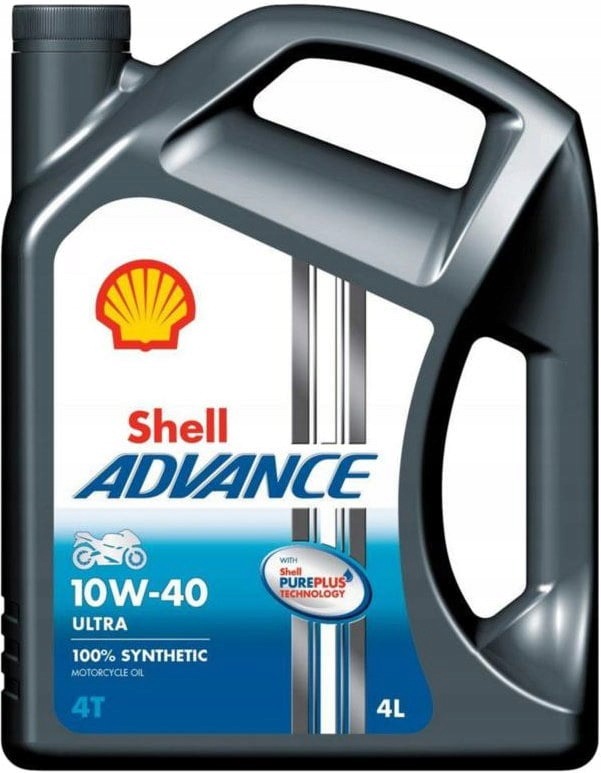 Olej syntetyczny Shell Advance Ultra 4T 10W40 4L