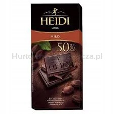Levně Heidi Čokoláda Dark Mild 50% 80 g
