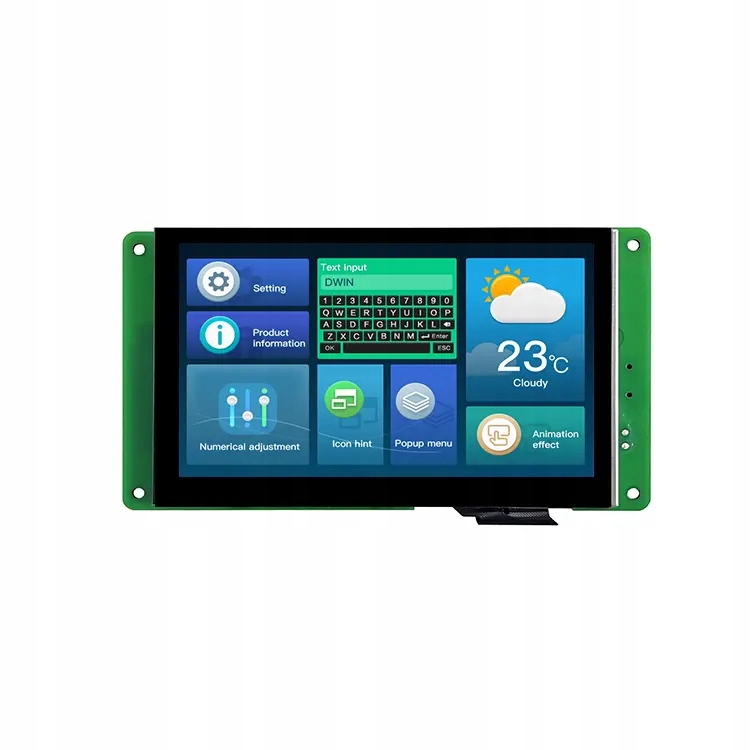 

LCD 5" 800x480 825nit panel dotykowy Dwin