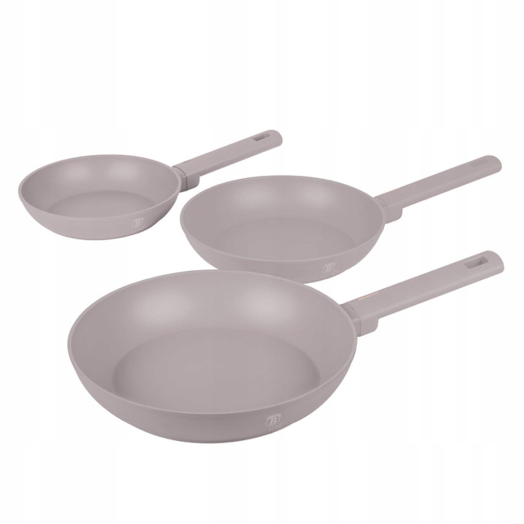 Sada 3 Titánových Panvíc Berlinger Haus BH-8108 Taupe