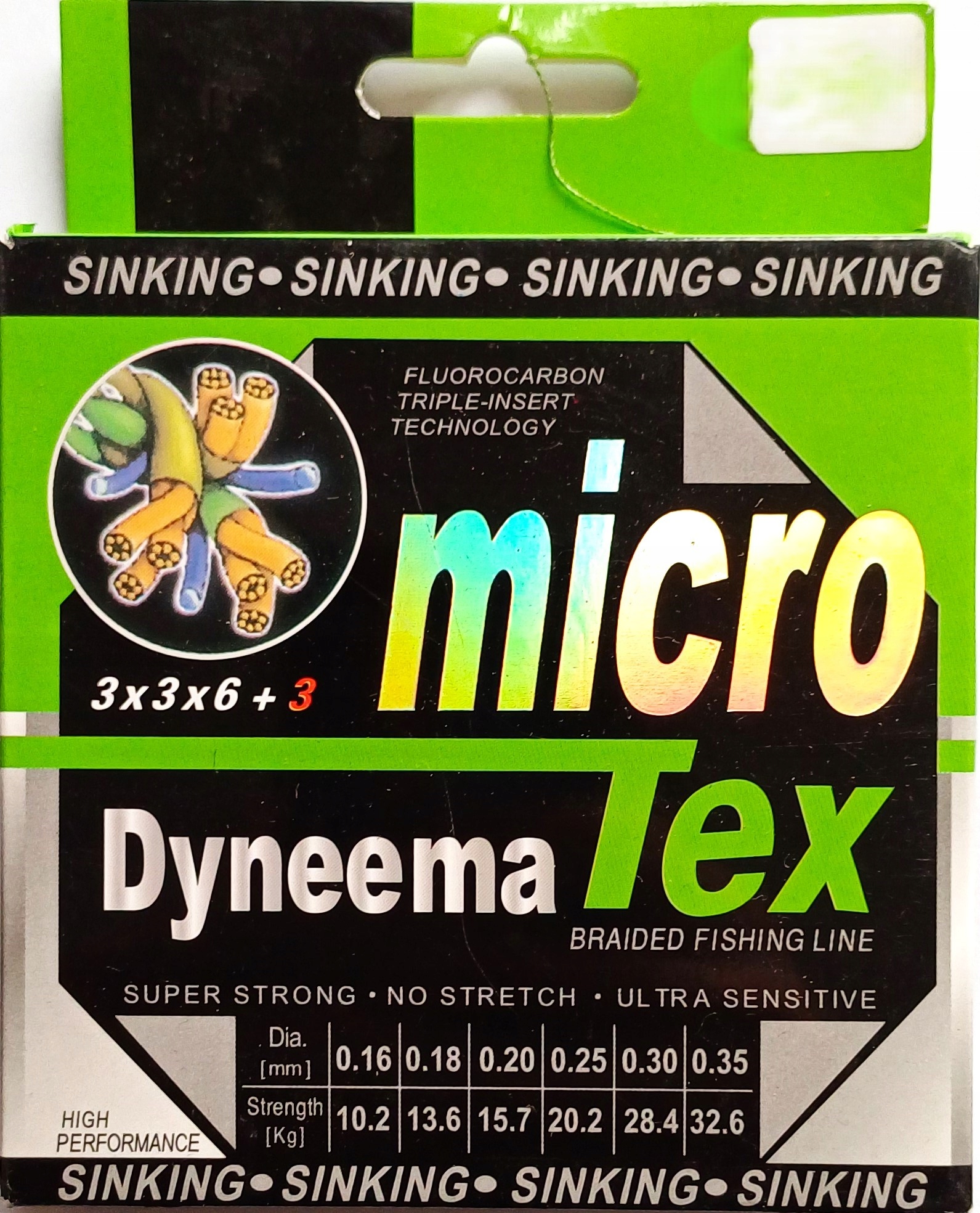 Plecionka X4 Micro Tex Dyneema 0,12 8,4 kg 150 m