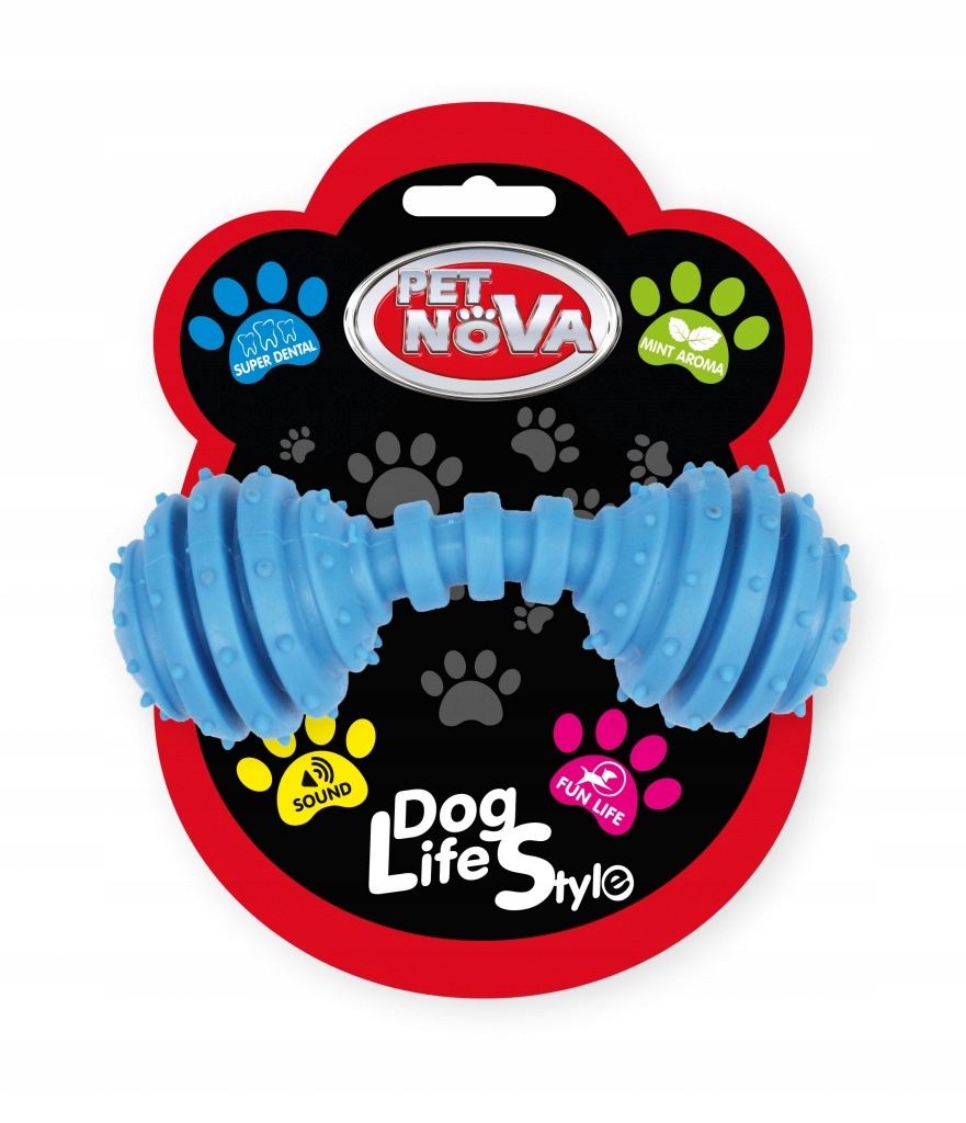 

Pet Nova hantel dental 12cm niebieski