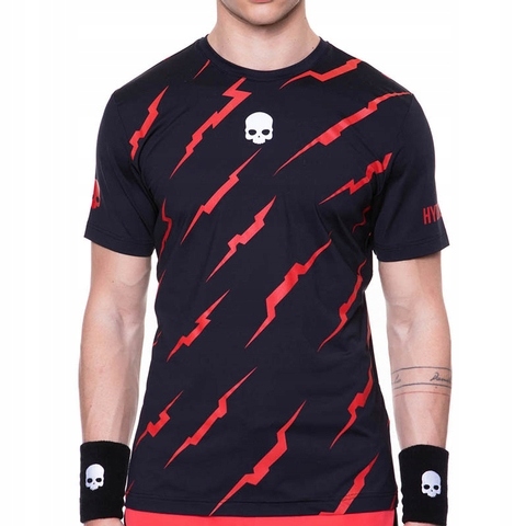 Koszulka ten. Hydrogen Thunder Tee Blk/Red r. S
