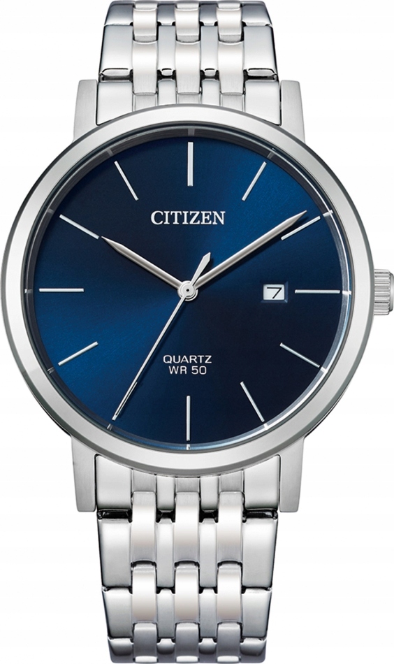 Zegarek męski Citizen BI5070-57L granatowy klasyczny dla par