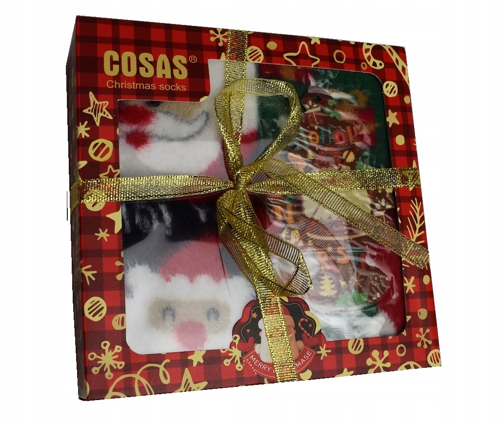 SKARPETY SKARPETKI DAMSKIE ŚWIATECZNE 35-38 ZEST Marka inna