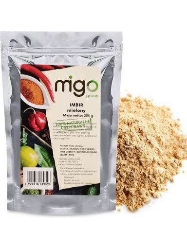 Levně 6 x MIGOgroup, Zázvor mletý (250 g) – MIGOgroup