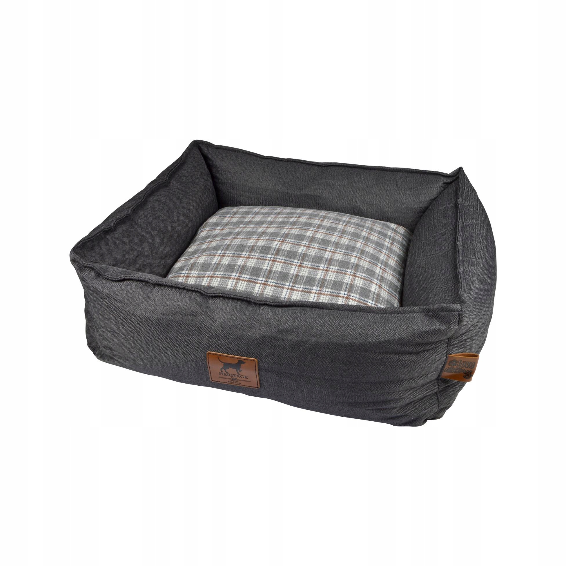 Levně Pelíšek Pro Psa 55x50 cm pohodlné, měkké, šedé