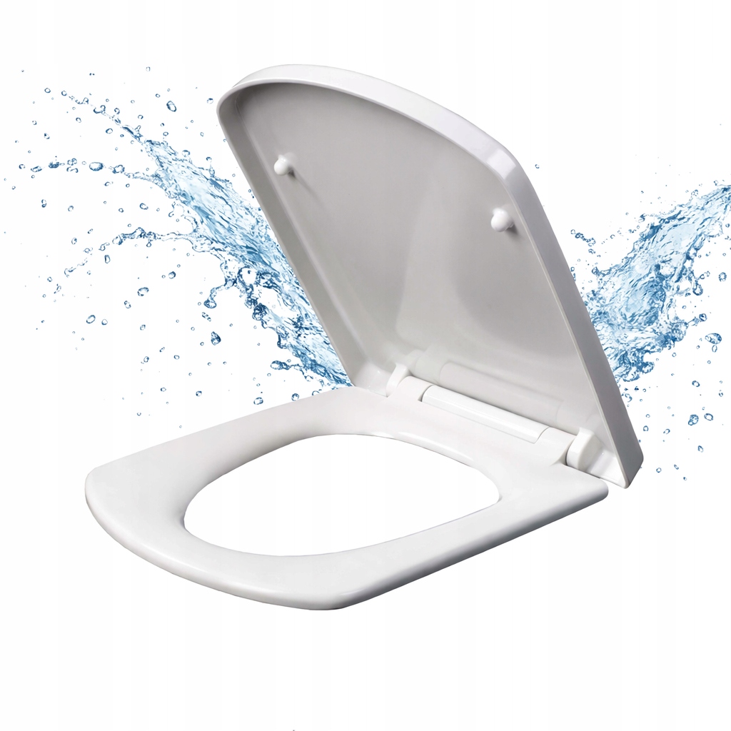 Wc Prkénko Pro Dama Senso Roca, Pomalu Padající, bílá