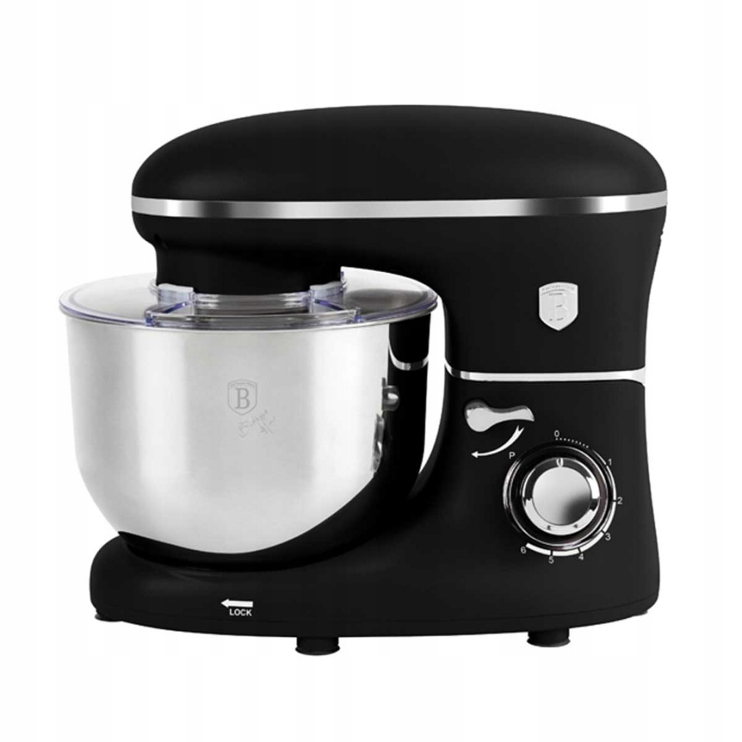 Multifunkční Planetární Kuchyňský Mixér Matte Black Berlinger