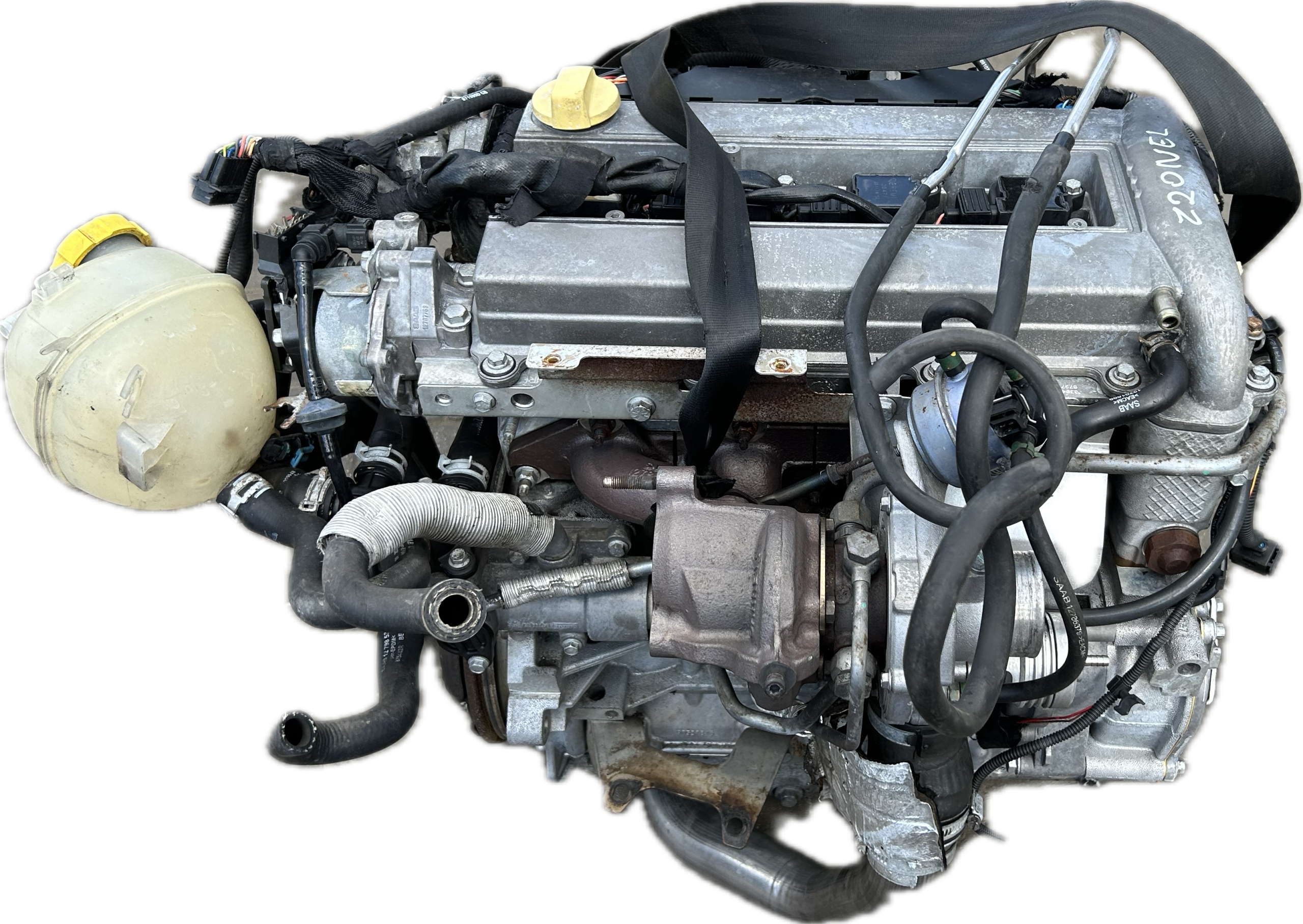 двигатель комплектный SAAB 9-3 93 II 2.0 T Z20NEL