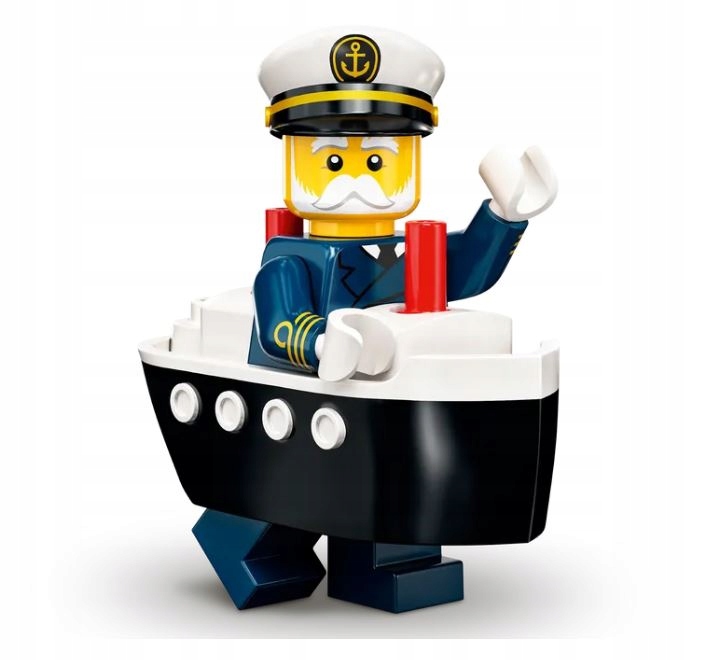 

Lego Seria 23 71034 Kapitan promu #10