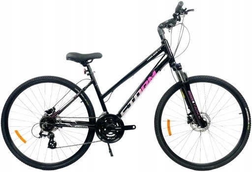 Damski Rower Crossowy Storm Cross Aero 3.0 28 (M) Shimano Altus Hydraulika