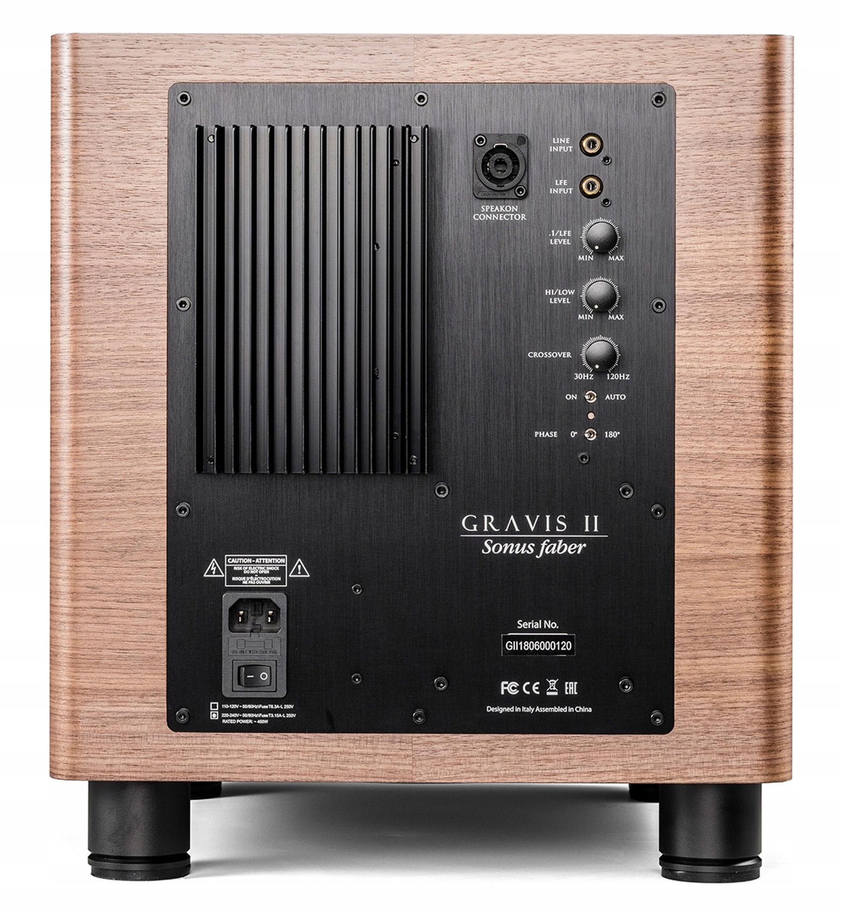 SONUS FABER GRAVIS II BASOWA, STYLOWA UCZTA W KLASIE AB, IDEALNY DO SONETTO Model GRAVIS II