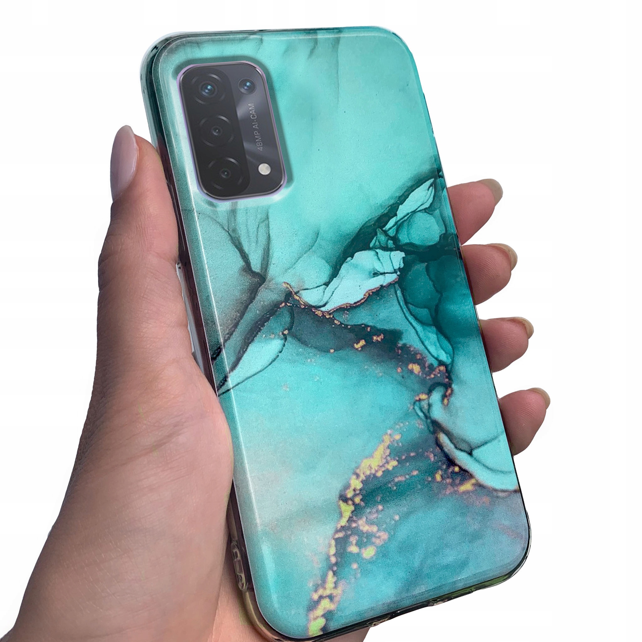 

Grube etui 2MM do Oppo A54 5G szkło