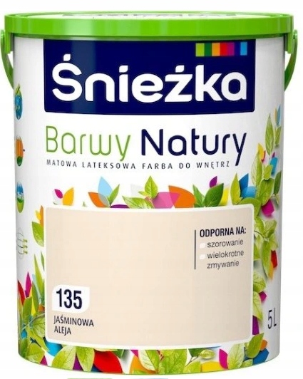 Śnieżka Barwy Natury Jaśminowa Aleja 5l