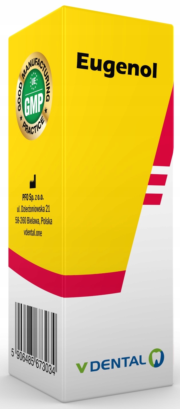 

Eugenol Płyn Do Zarabiania Past Wypełnienie 10g