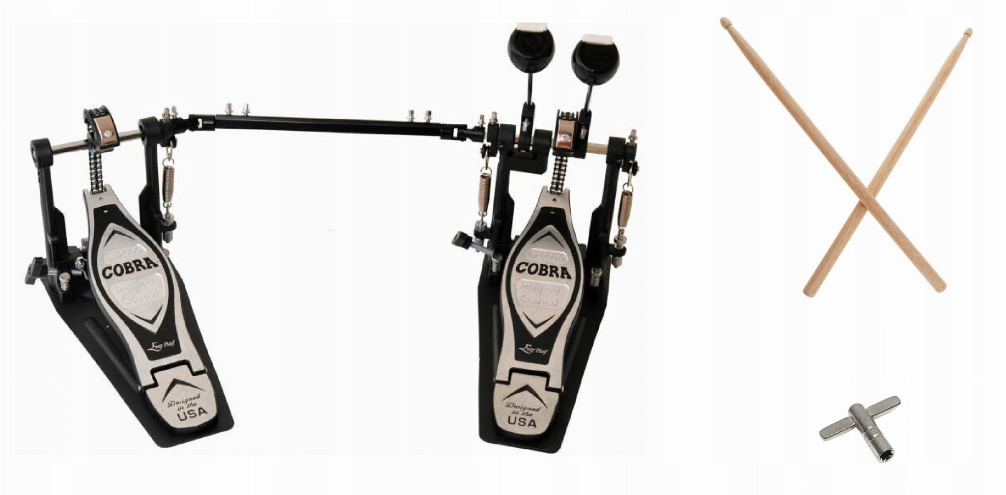 PODWÓJNA STOPA PERKUSYJNA COBRA DP 3000 + GRATIS