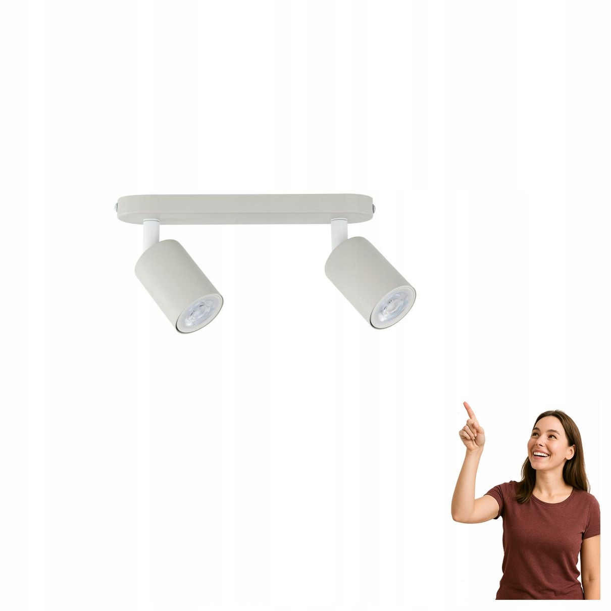 Spotová reflektorová lampa Livia Beige 10239 Tk Lighting