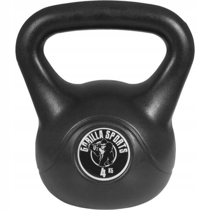 4 kg kettlebell kula kettle hantel Gorilla Sports