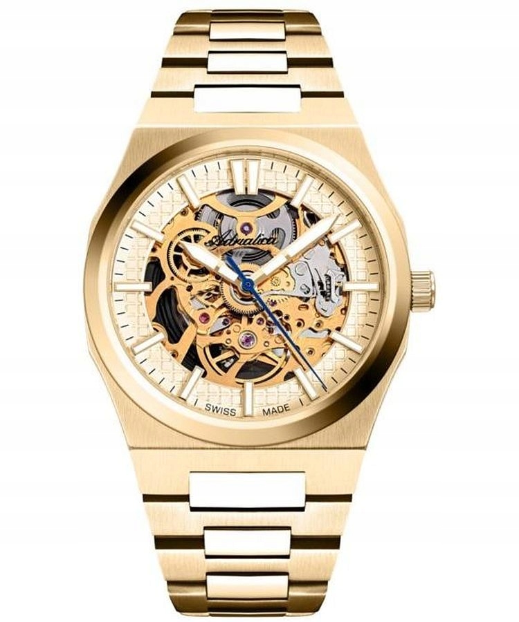 Pánské hodinky Adriatica Skeleton Sapphire Automatic