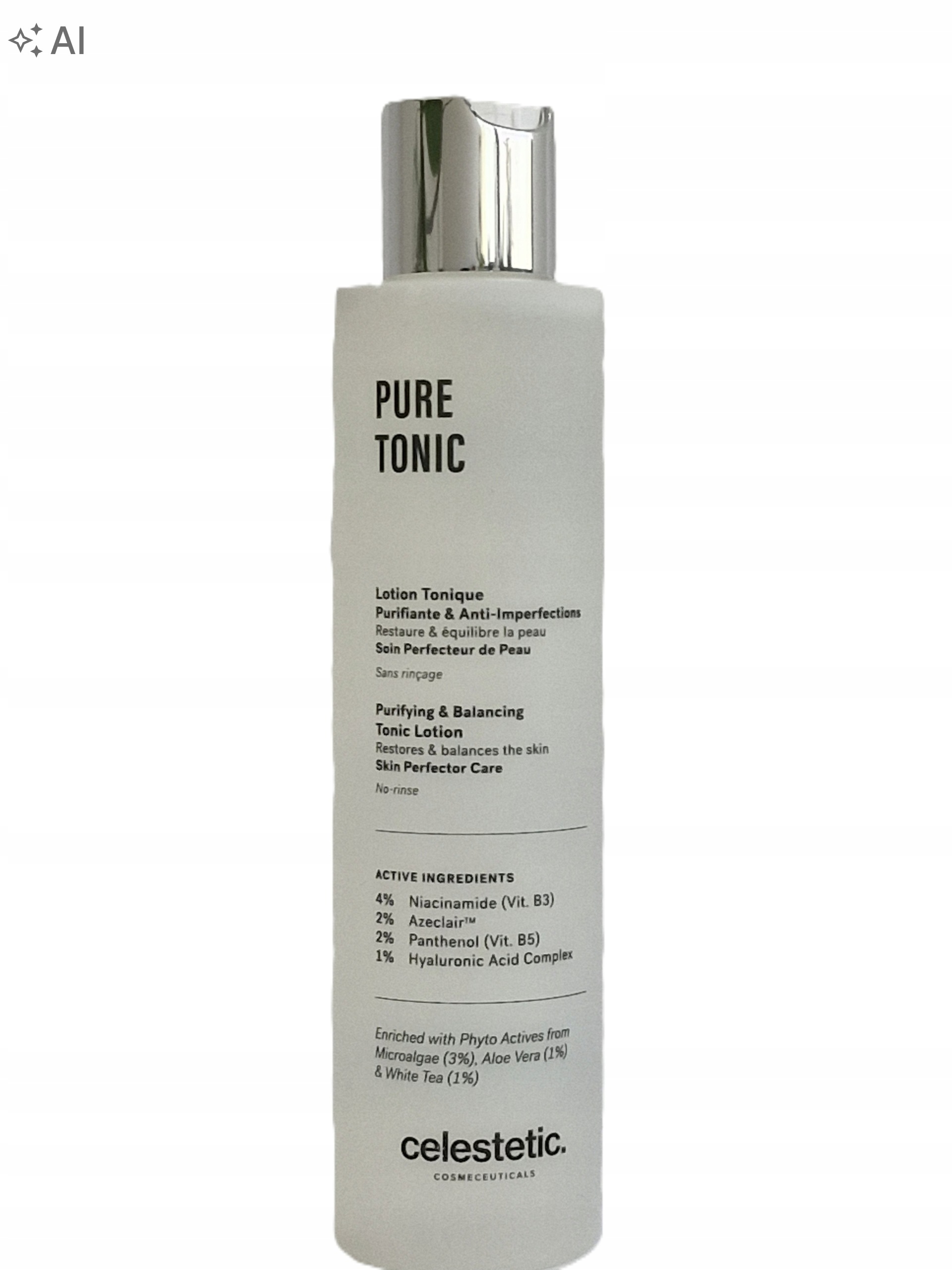 Celestetic Pure Tonic – Čisticí a hydratační tonikum 200 Ml