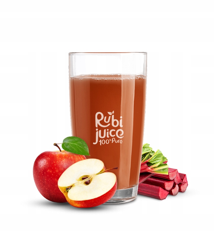 SOK JABŁKO-RABARBAR 92%-8% 3L RUBI JUICE NFC