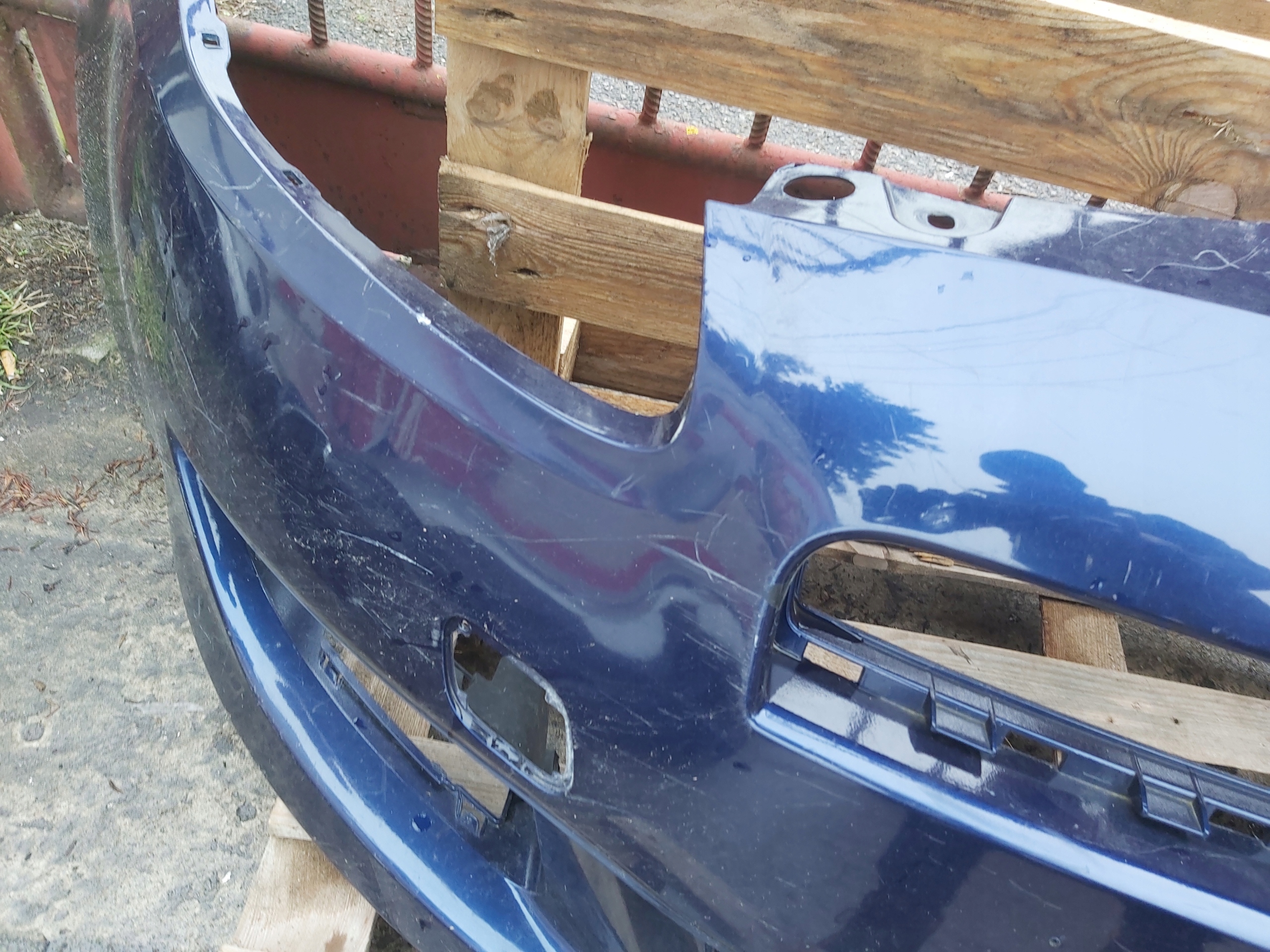bumper front front FIAT BRAVO without ZASLEPEK 735414394