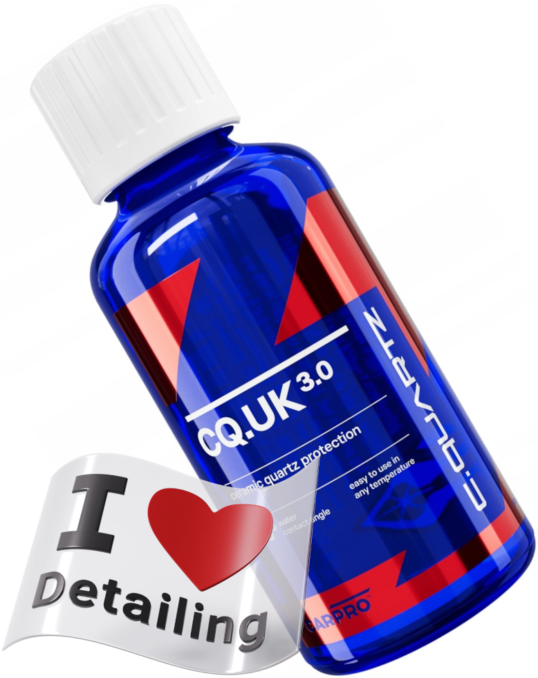 CarPro CQuartz Uk Edition 3.0 – ľahko aplikovateľná kremenná vrstva 100 ml