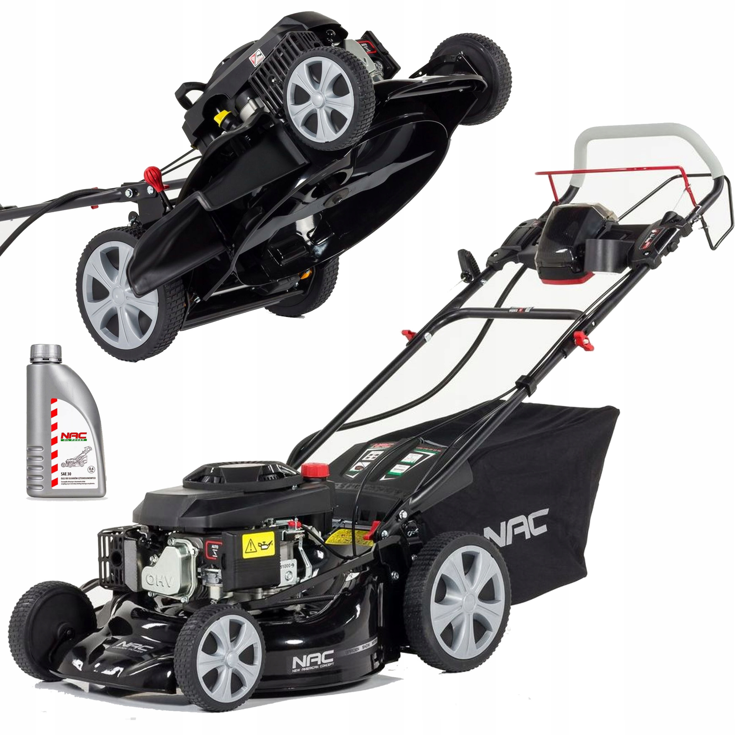 

Kosiarka spalinowa z napędem Nac LS46-146 46cm 5w1