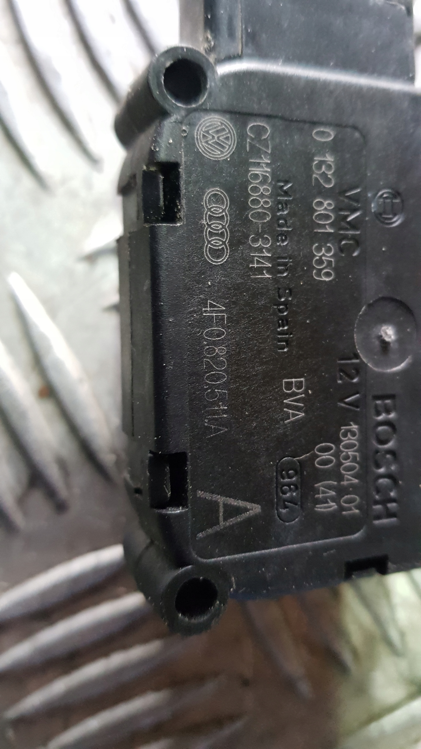 AUDI A4 B6 Micro moteur Bloc de chauffage complet 4f0820511a