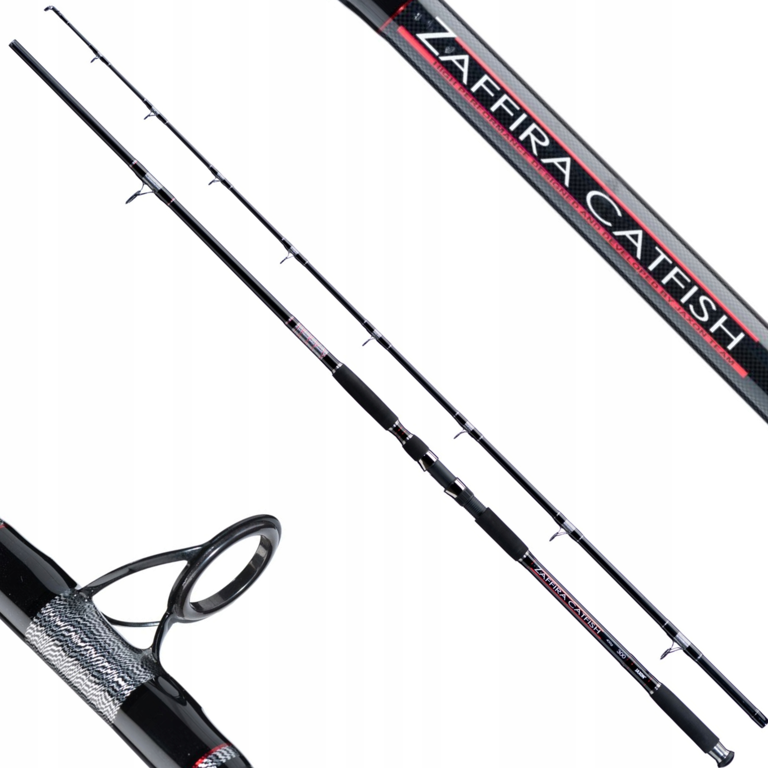 Wędka sumowa Jaxon Zaffira Catfish na suma Sumówka 3m 550g