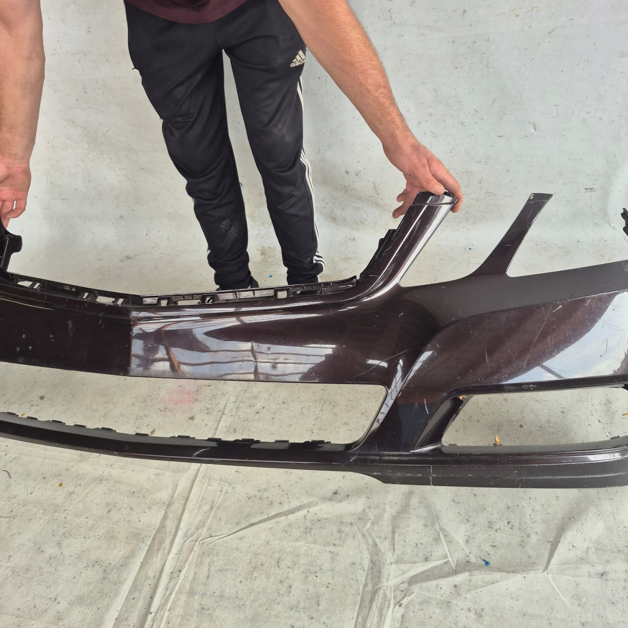 MERCEDES E-KLASA W212 CLASSIC 09-13 bumper front front