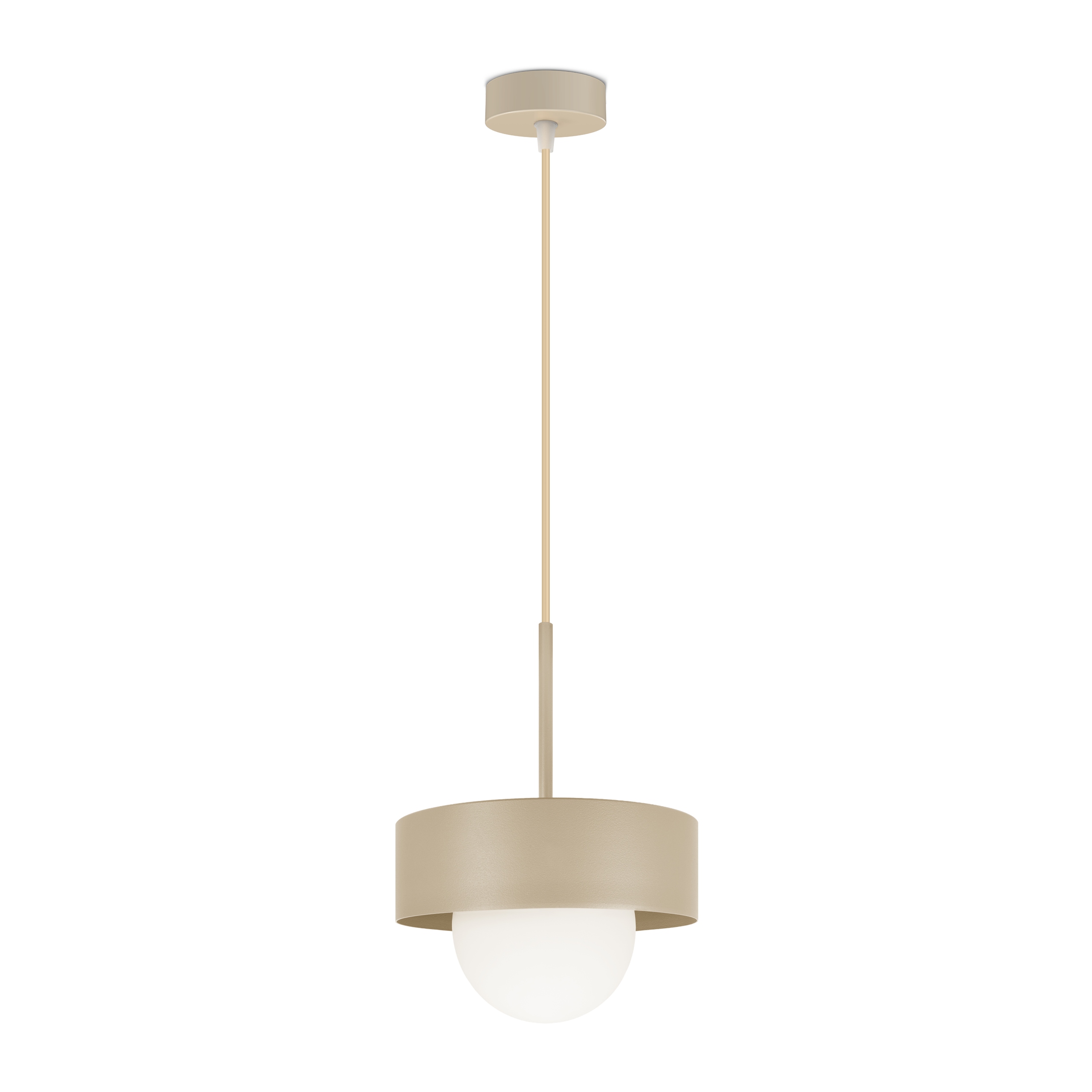Závěsná stropní lampa Lustr Loft Béžová G9 Skleněné koule Modern Luxolar