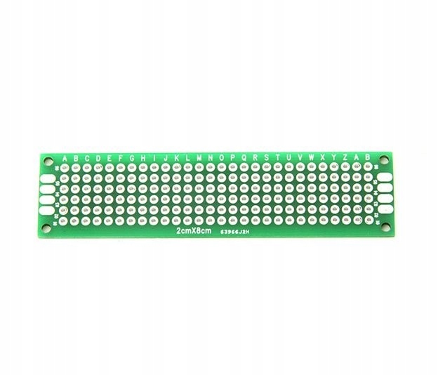 

Płytka uniwersalna Pcb 2cm x 8cm dwustronna