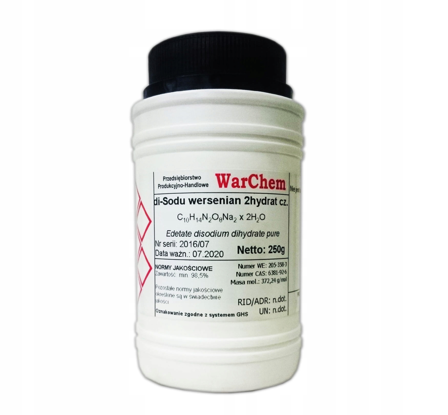 

Wersenian Sodu Edta 250g Warchem [56605]