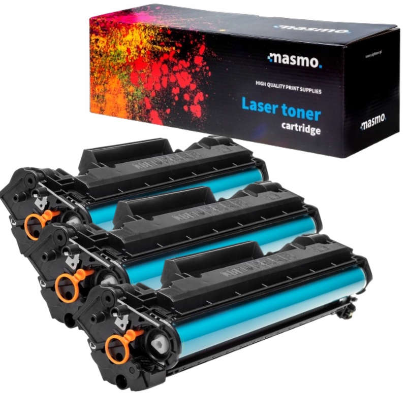 3x toner Masmo do Hp CF244A Laserjet Pro M15a M15w M17 Mfp M28A M28W M31w