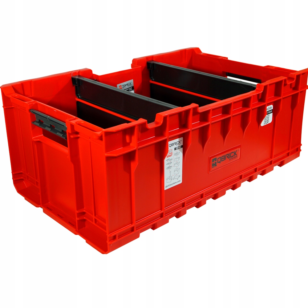 

Skrzynka Kosz Narzędzia Qbrick System One Box Red