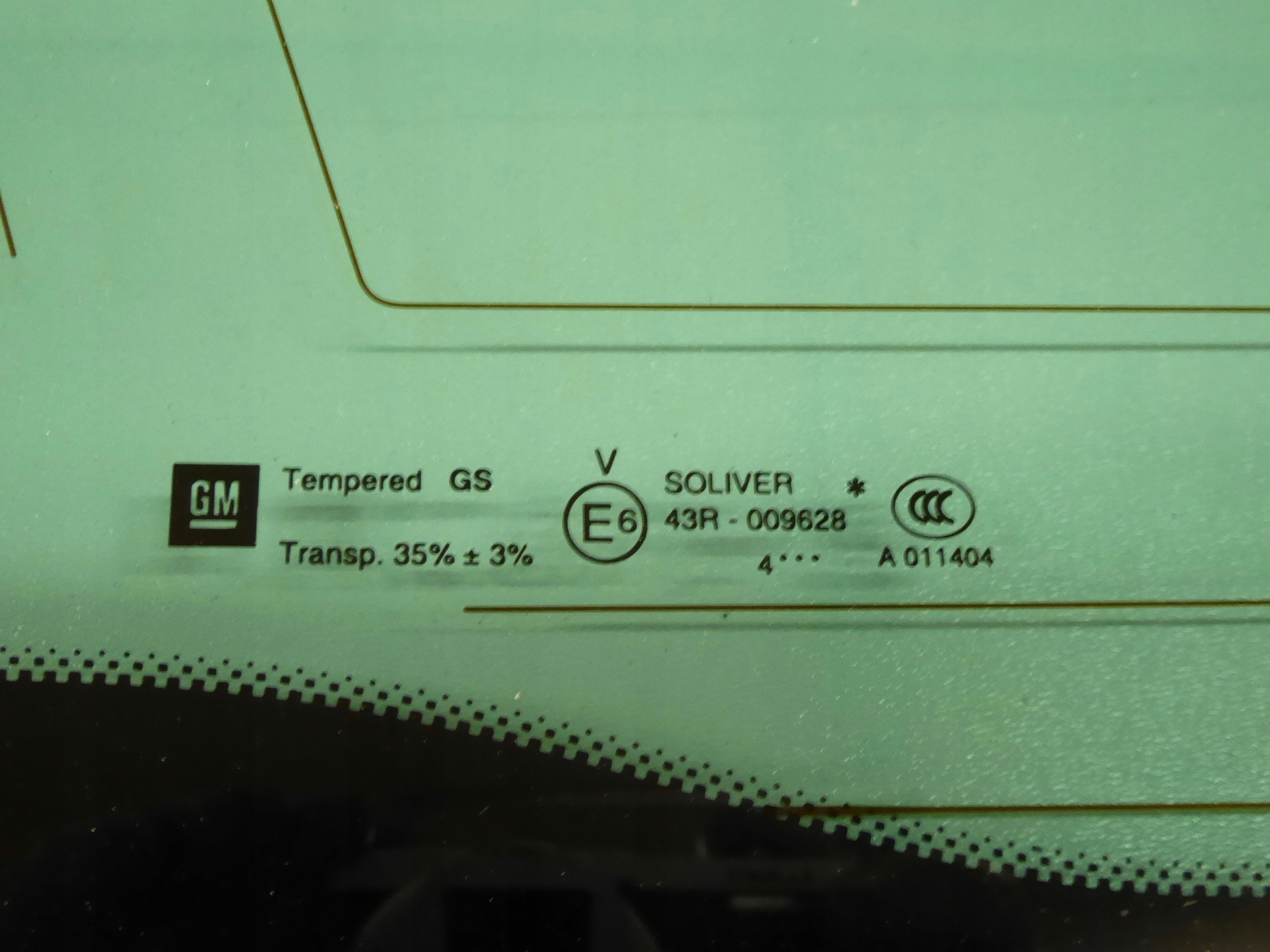 window bodywork left rear part 2014 OPEL INSIGNIA A KOMBI