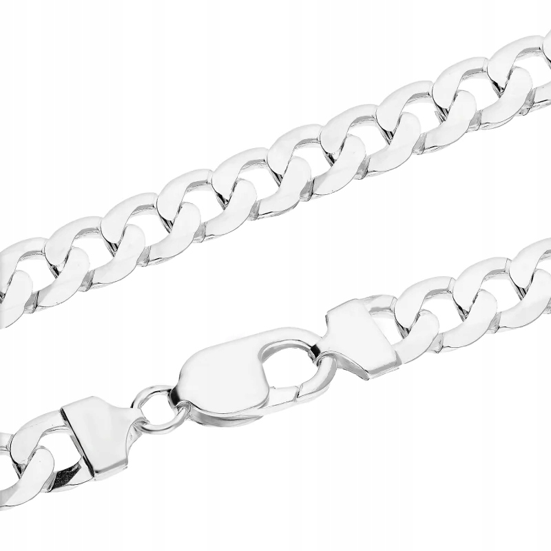 Elegantní Odolný Řetízek Ze Stříbra 925 Vazba Pancíř Model Unisex R50