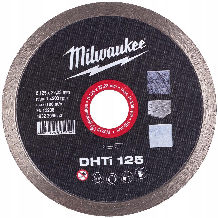 

Milwaukee Tarcza Diamentowa Do Płytek Gresu 125mm